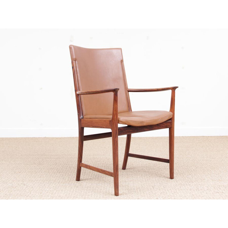 Pair of armchairs in Rio rosewood by Kai Lyngfeldt Larsen for Søren Willadsen - 1960s