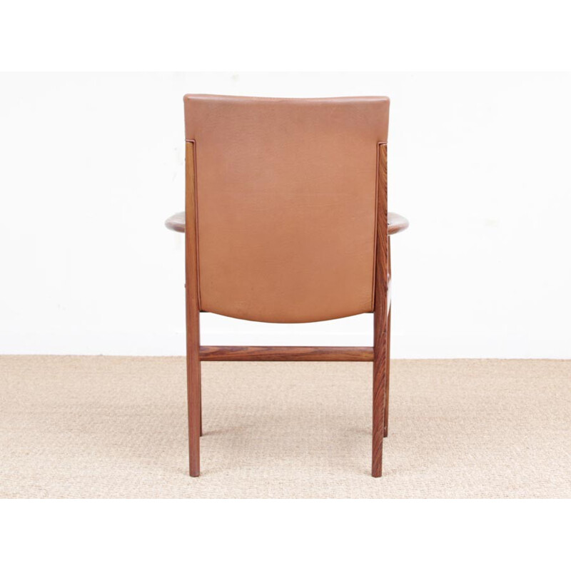 Pair of armchairs in Rio rosewood by Kai Lyngfeldt Larsen for Søren Willadsen - 1960s