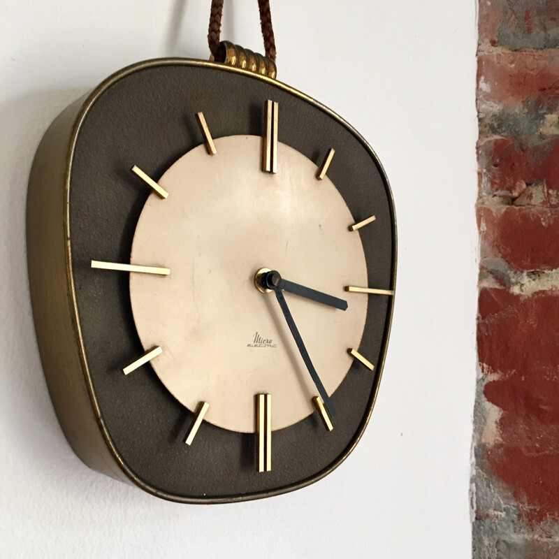 Clock vintage Micro Electric - 1960s