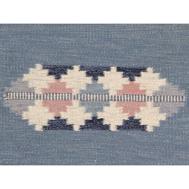 Tapis scandinave Rolakan en laine tissé main - 1970