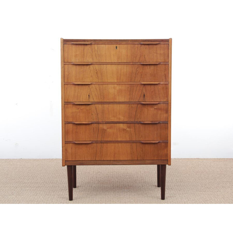 Scandinavian chest of drawers or Rio rosewood - 1960s