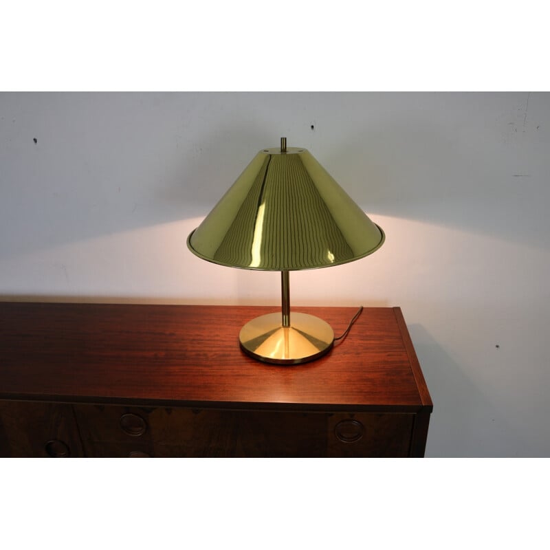 Elegant brass table lamp for PAF Milano - 1970s