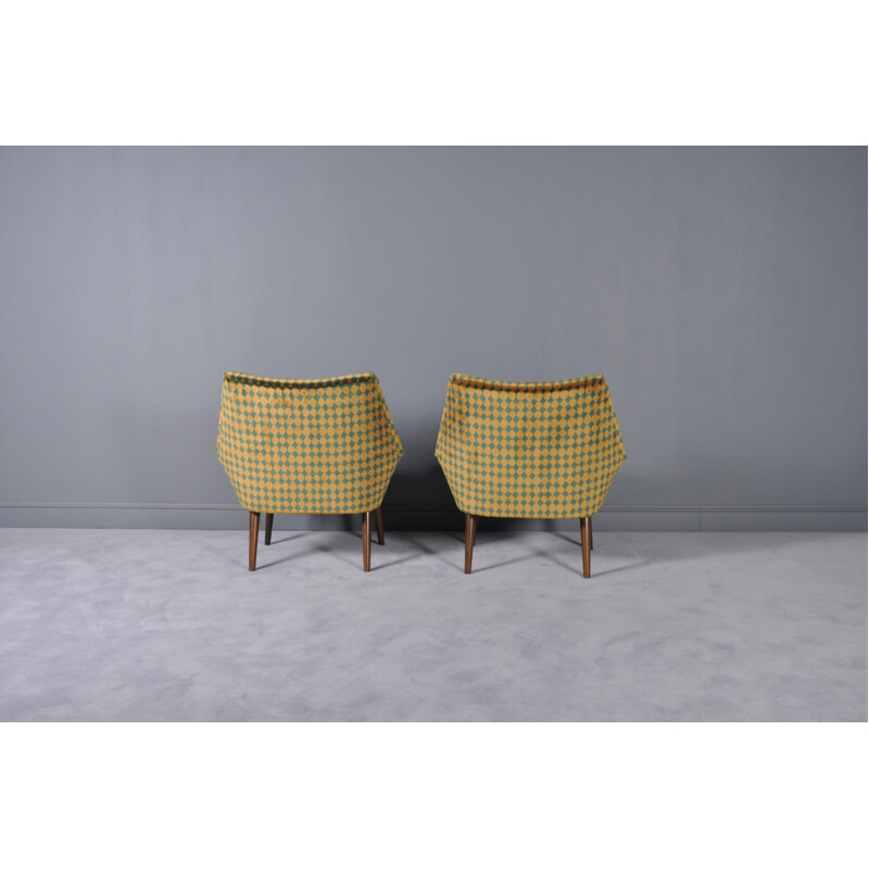 Set of Two Scandinavian Lounge Chairs - 1960s