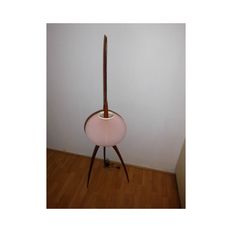 Vintage French Floor Lamp "Praying mantis" - 1950s