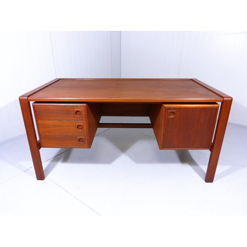 Teak Desk by H.P. Hansen Denmark - 1960s