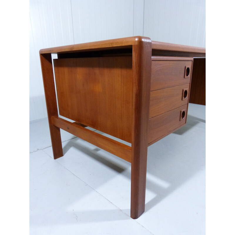 Teak Desk by H.P. Hansen Denmark - 1960s