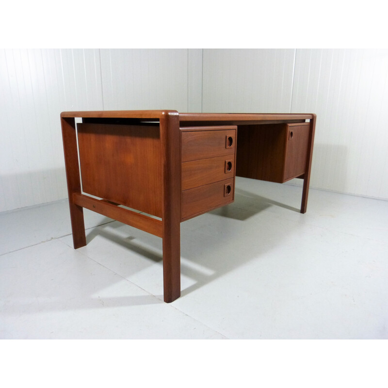 Teak Desk by H.P. Hansen Denmark - 1960s