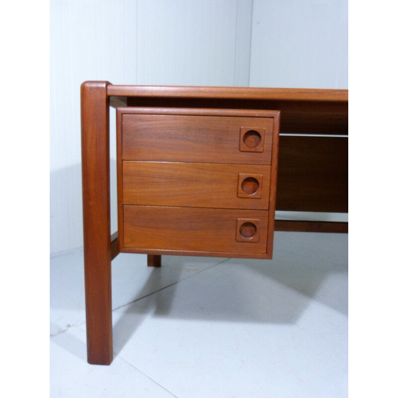 Teak Desk by H.P. Hansen Denmark - 1960s