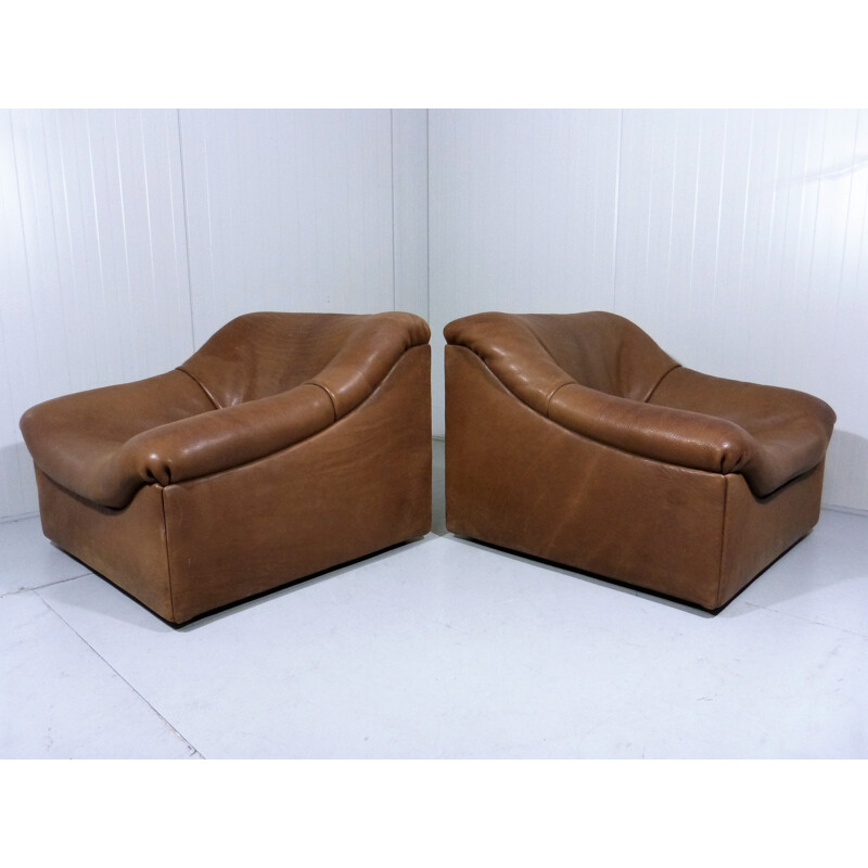 Pair of De Sede DS46 Lounge Chairs - 1970s