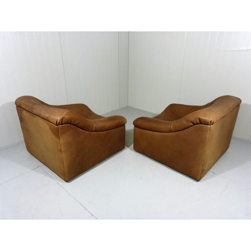 Pair of De Sede DS46 Lounge Chairs - 1970s