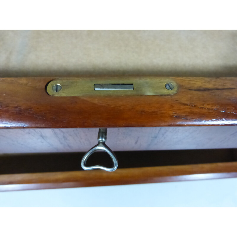 Brown Danish Teak Chest of Drawers - 1960s