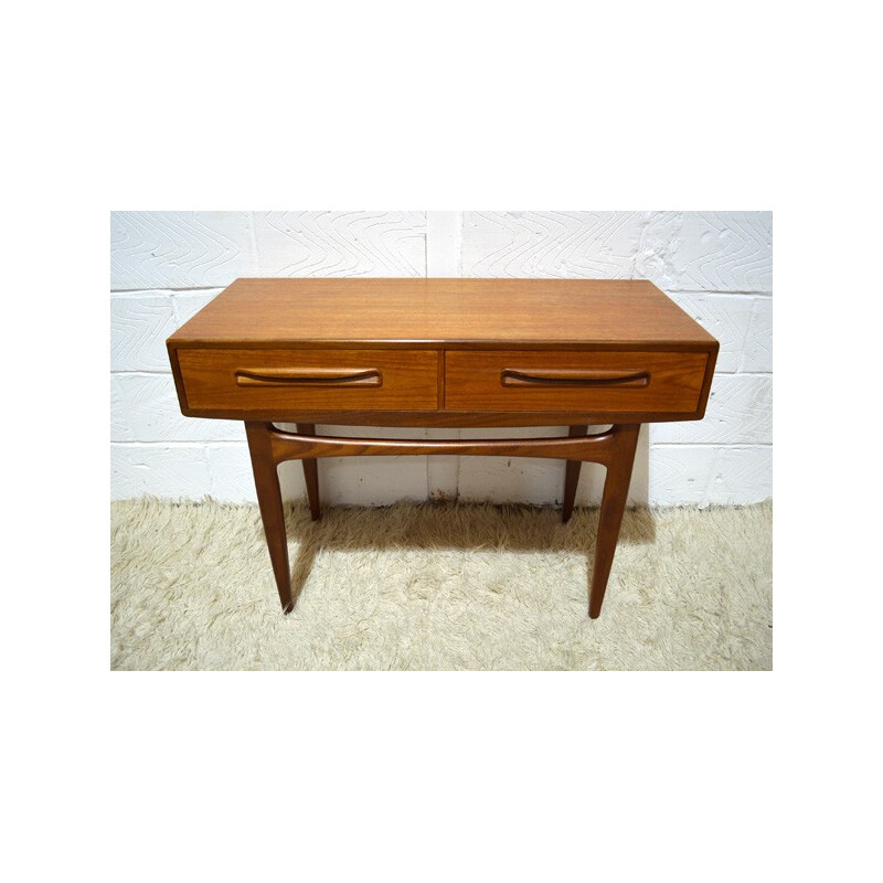 "Fresco" console in teak, Victor WILKINS - 1960s