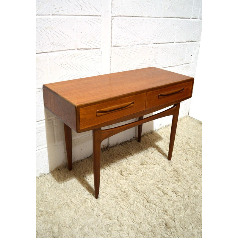 "Fresco" console in teak, Victor WILKINS - 1960s