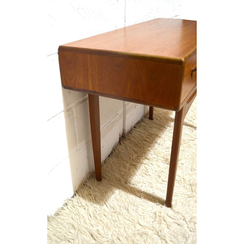 "Fresco" console in teak, Victor WILKINS - 1960s