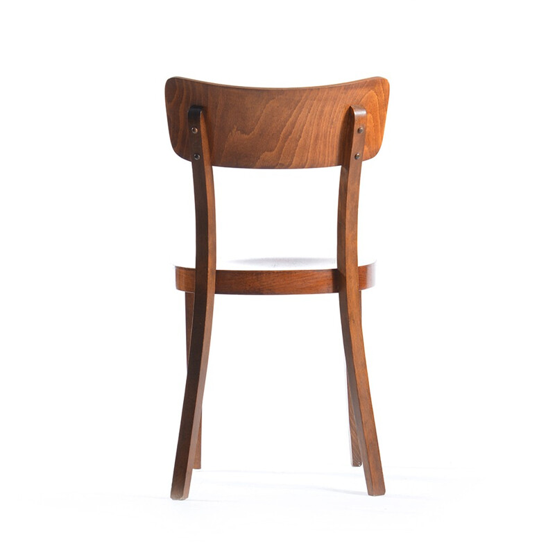 Set of 4 Czechoslovakian Wooden Chairs - 1960s