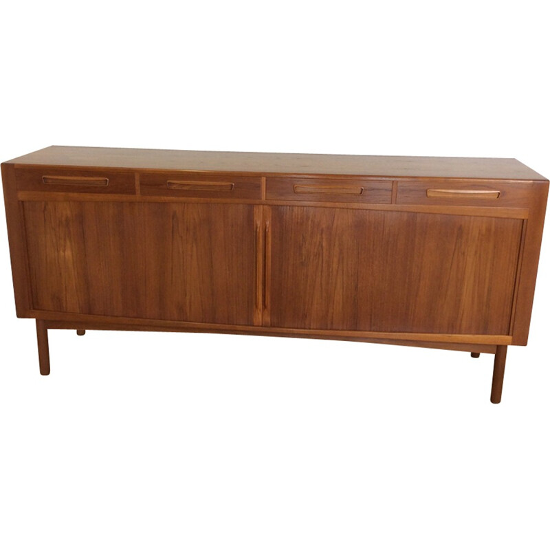 Enfilade vintage en teck par Arne Hovmand Olsen pour Mogens Kold - 1960