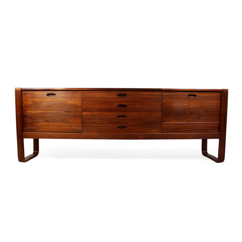 Rosewood Sideboard by Gunther Hoffstead for Uniflex - 1950s