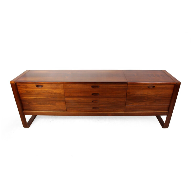 Rosewood Sideboard by Gunther Hoffstead for Uniflex - 1950s