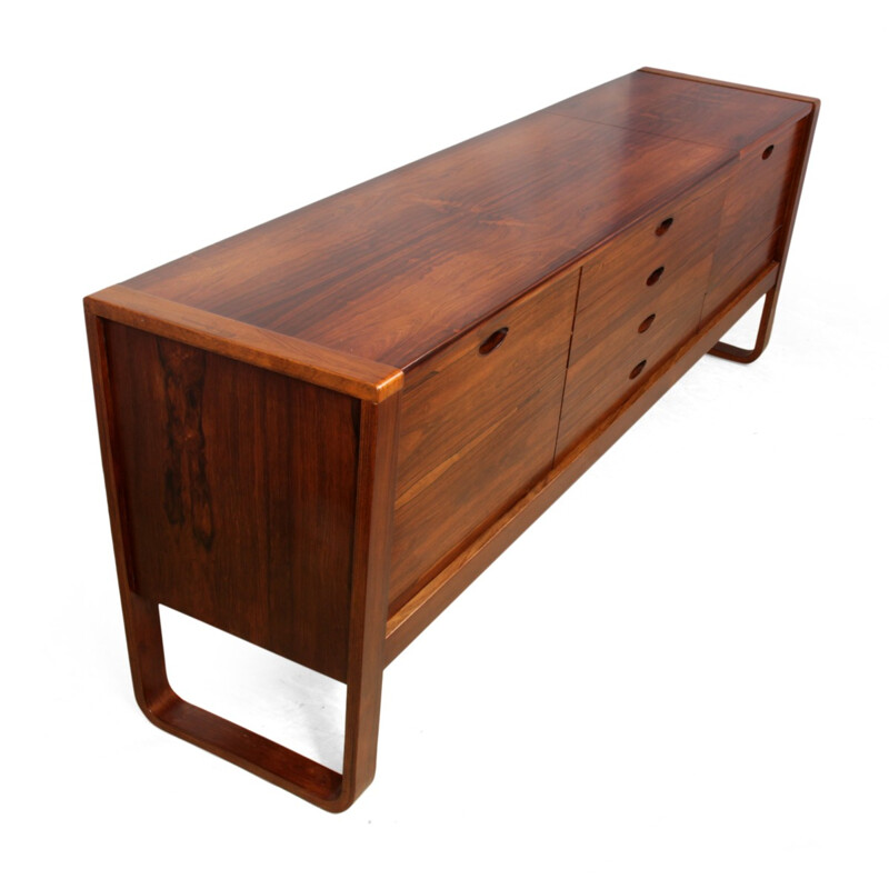 Rosewood Sideboard by Gunther Hoffstead for Uniflex - 1950s