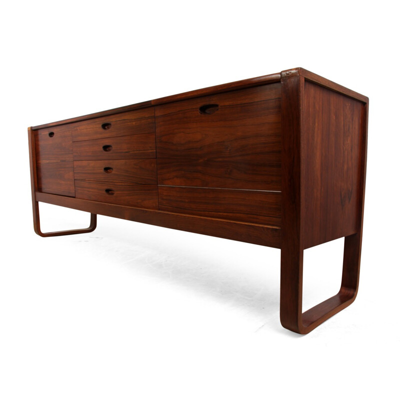 Rosewood Sideboard by Gunther Hoffstead for Uniflex - 1950s