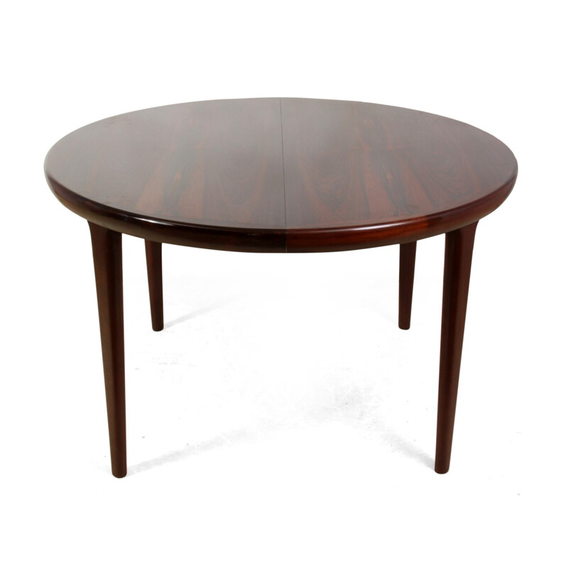 Vintage Dining Table in Rosewood by Spottrup - 1970s