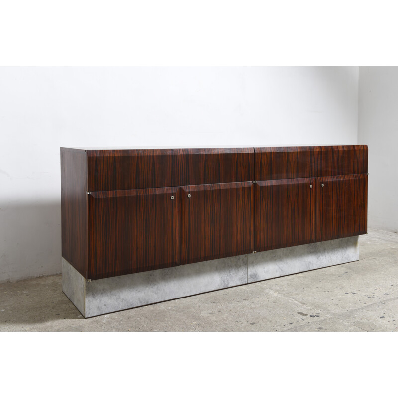 Brutalist sideboard by De Coene Freres - 1960s