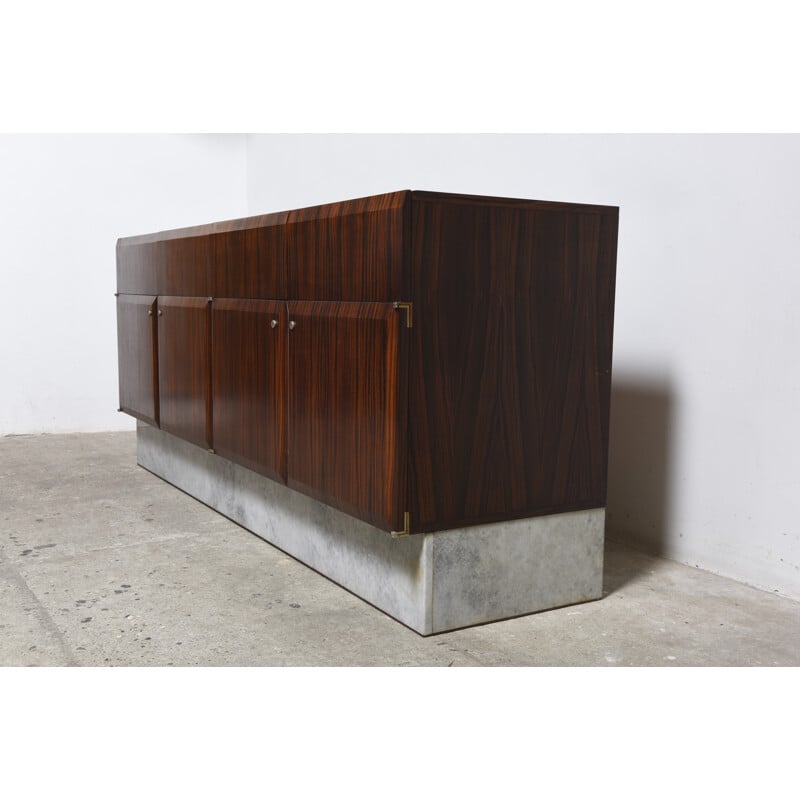 Brutalist sideboard by De Coene Freres - 1960s