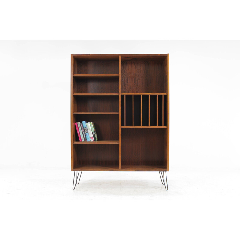 Vintage rosewood bookcase by Poul Hundevad - 1960s