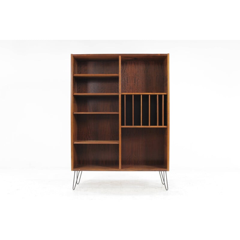 Vintage rosewood bookcase by Poul Hundevad - 1960s