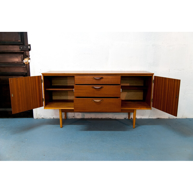 Vintage Scandinavian sideboard in teak - 1960s