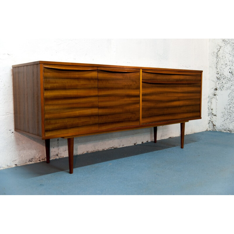 Enfilade vintage scandinave en teck - 1960