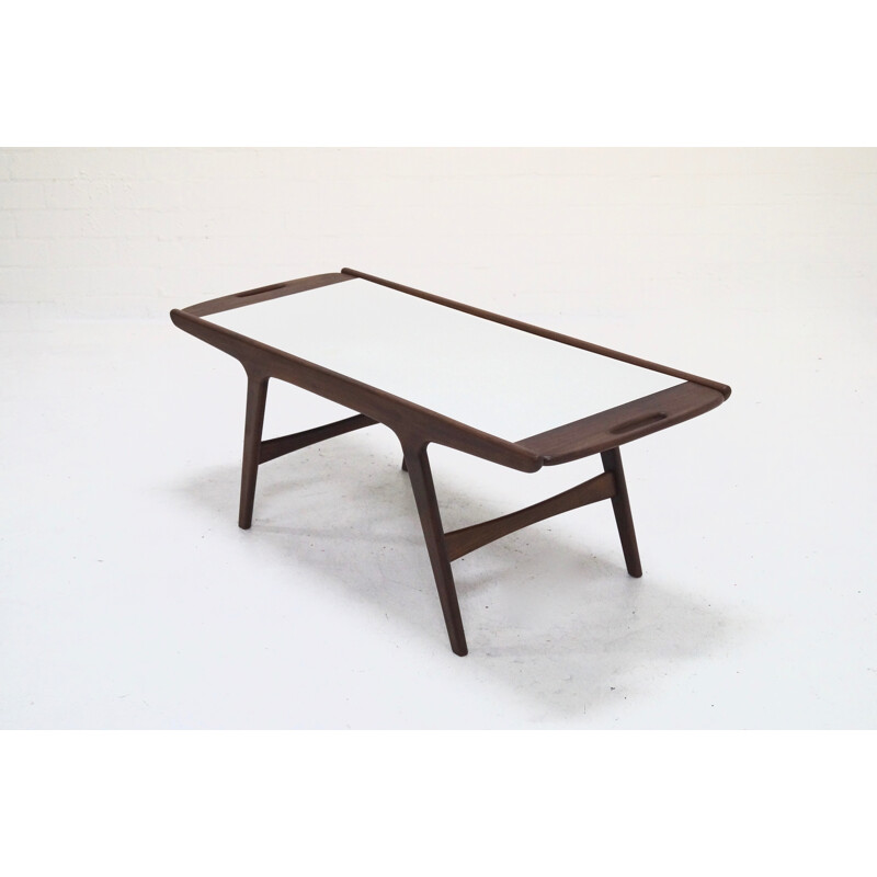 Vintage teak Danish coffee table - 1950s