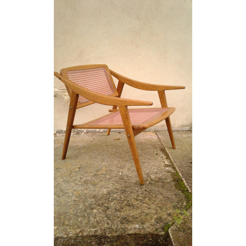 Vintage Scandinavian armchair - 1950s