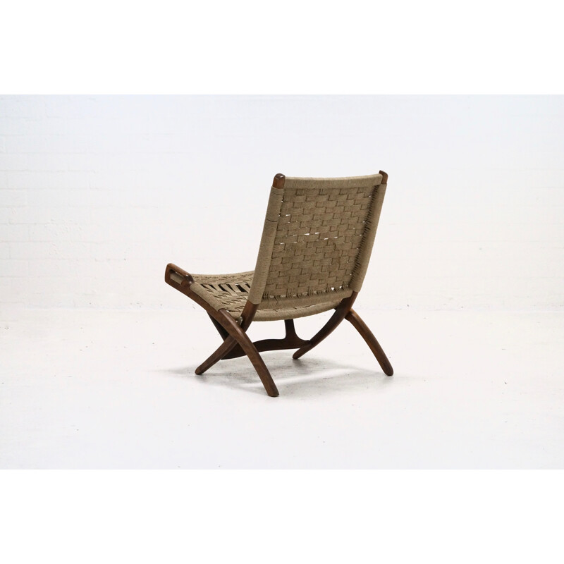 Mid century Folding Rope Chair by Ebert Wels - 1960s