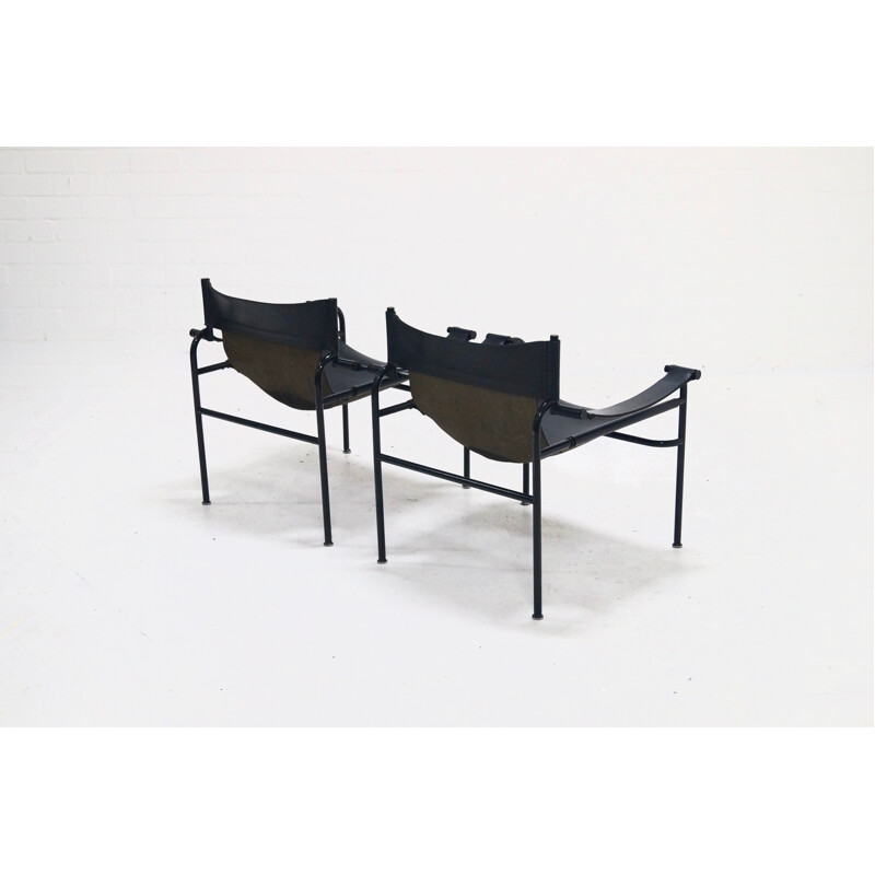 Set of 2 Walter Antonis Lounge Chairs for ’t Spectrum - 1970s