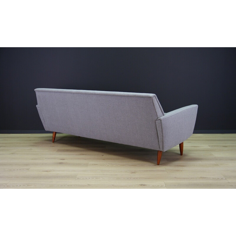 Vintage Danish Grey Sofa - 1970s