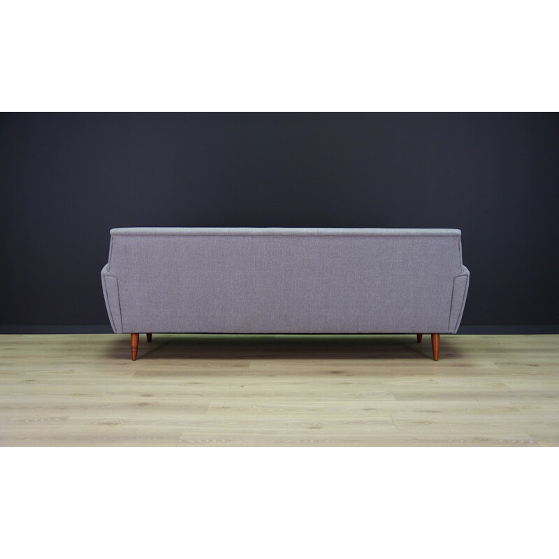 Vintage Danish Grey Sofa - 1970s