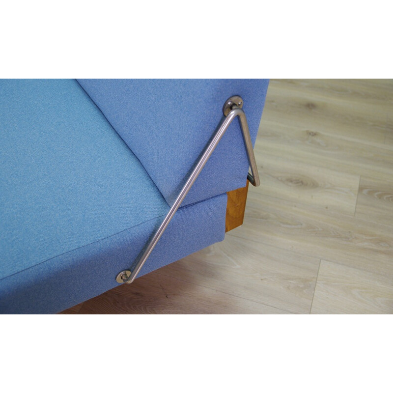 Vintage Blue Scandinavian Sofa - 1960s