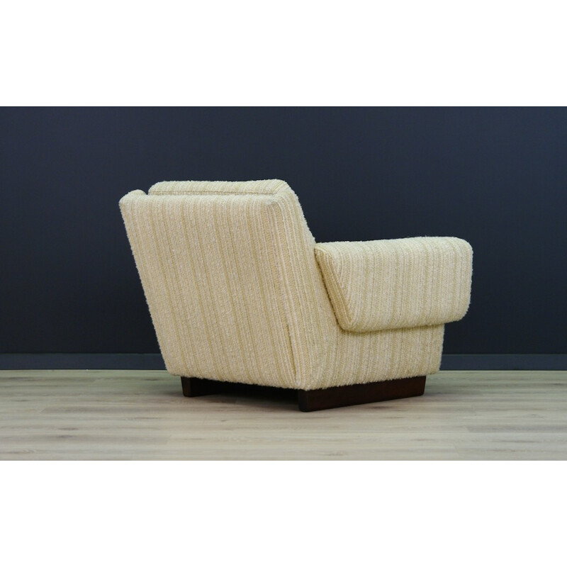 White Danish Sofa and Armchair - 1960s