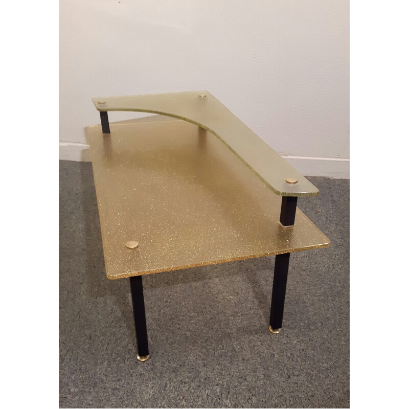 Double tray coffee table - 1960s