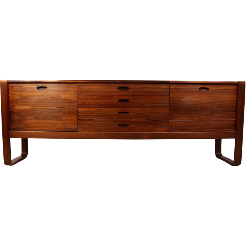 Rosewood Sideboard by Gunther Hoffstead for Uniflex - 1950s