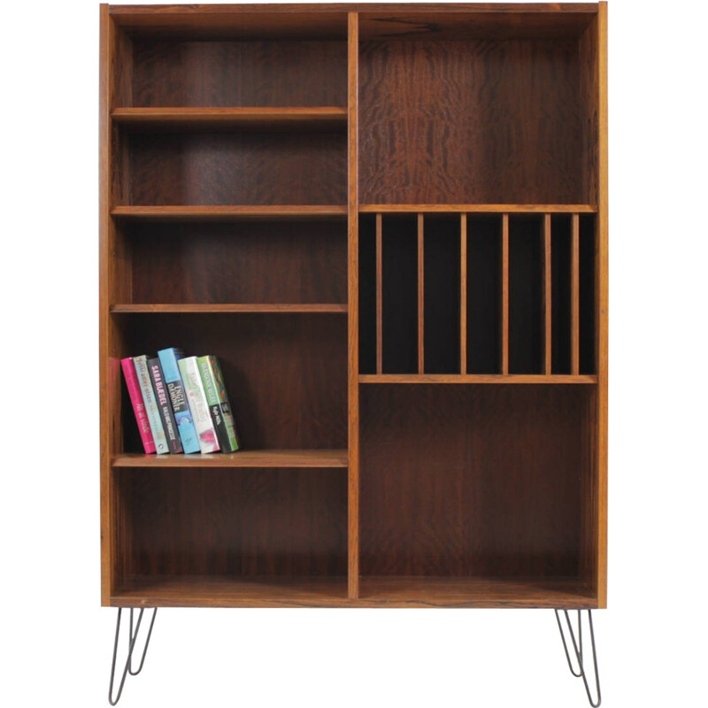 Vintage rosewood bookcase by Poul Hundevad - 1960s