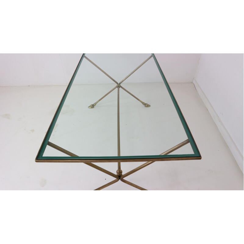 Vintage French Bronze Cocktail Table - 1950s