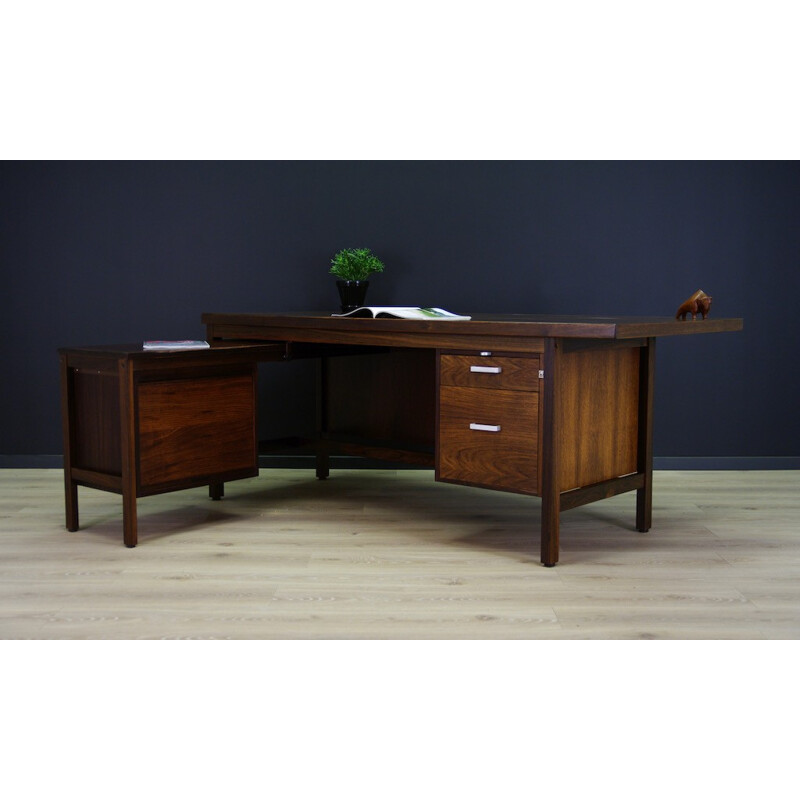 Danish Rosewood Writing Desk - 1970s