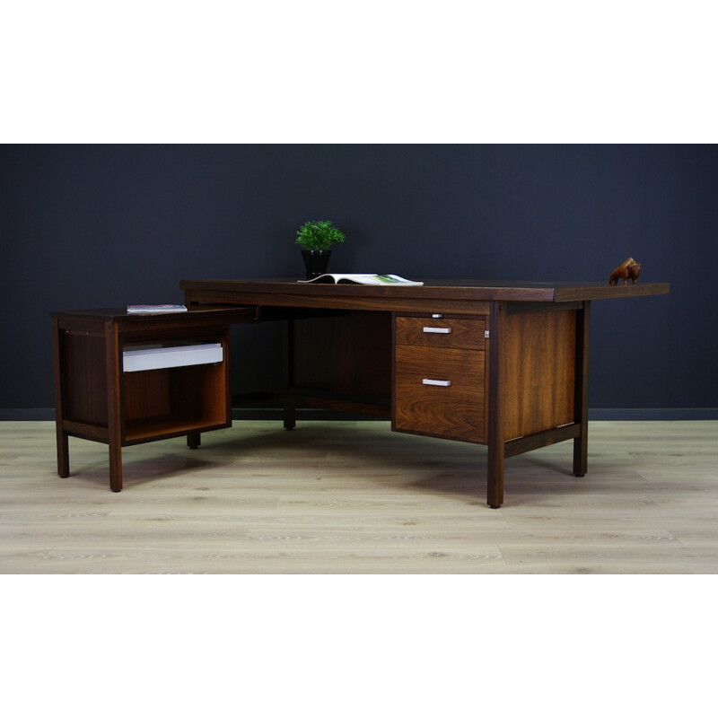 Danish Rosewood Writing Desk - 1970s