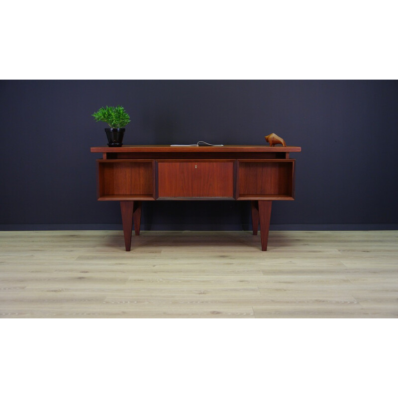 Teak Retro Writting Desk Danish Design - 1970s