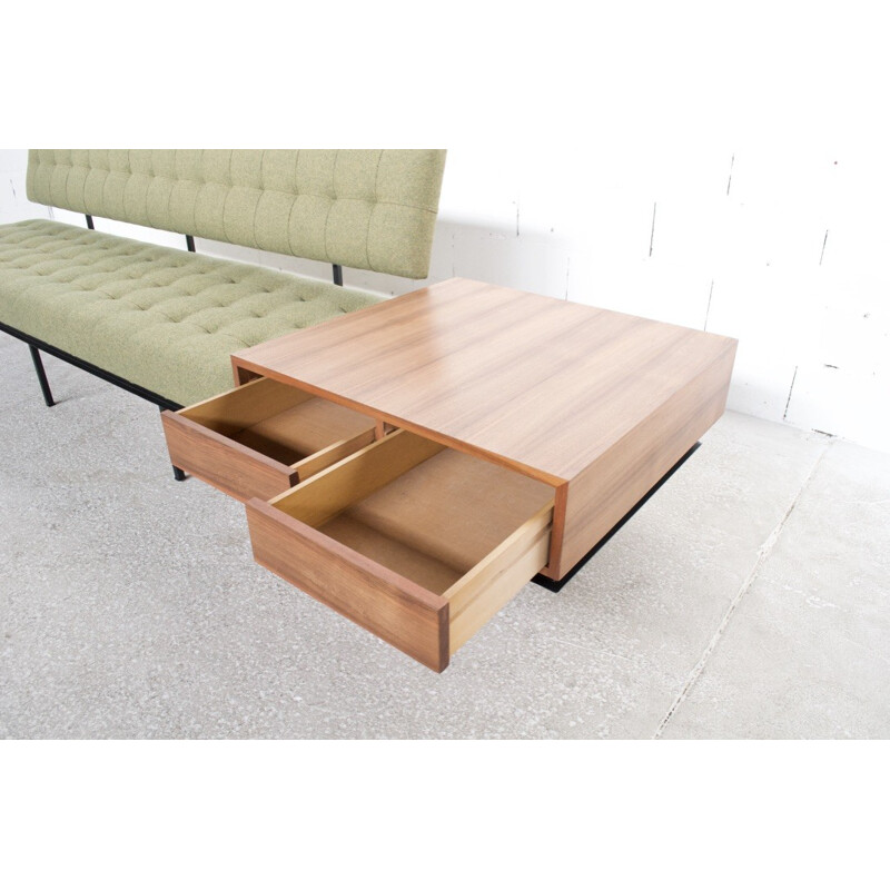 Bench vintage, model 2577 BC by Florence Knoll for Knoll International - 1954