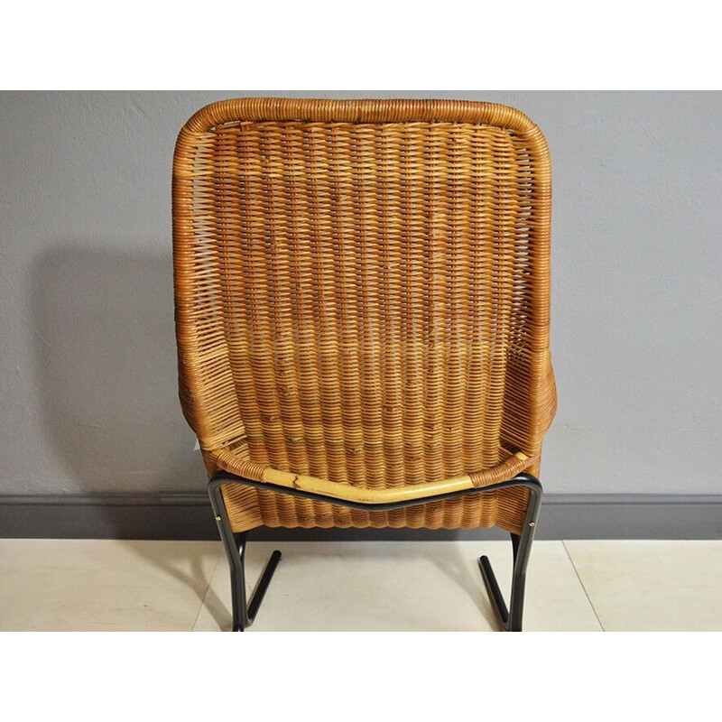 Armchair and ottoman byu Dirk van Sliedregt - 1950s