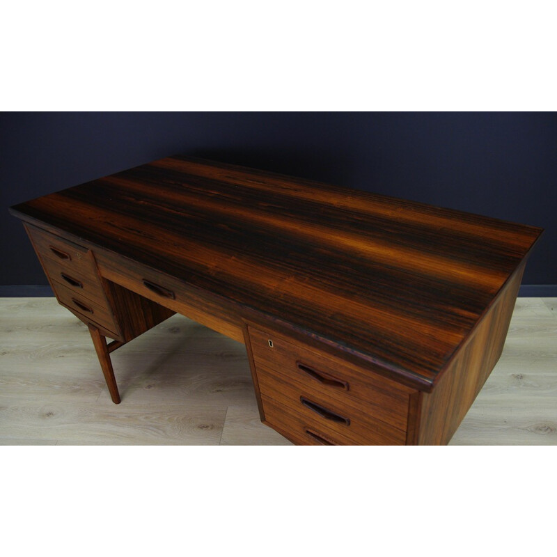 Writting Desk Danish Unique Rosewood Retro - 1960s