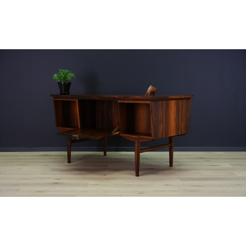 Writting Desk Danish Unique Rosewood Retro - 1960s